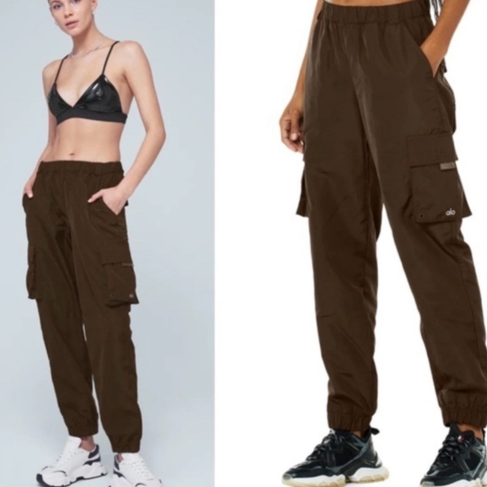 ALO Yoga Brown Track Pants